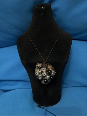 Handman Jewelry Necklace Made By Me Pieces Of Different Jewelry Together NWOTS
